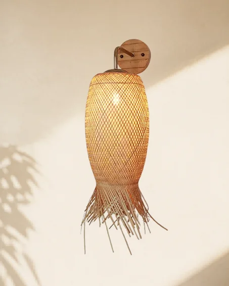 Applique Murale en Bambou Zen