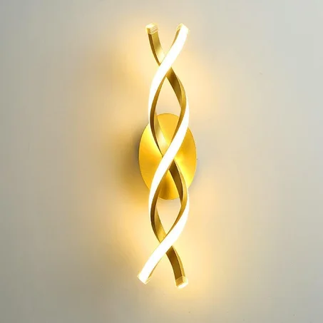Applique Murale LED Spirale