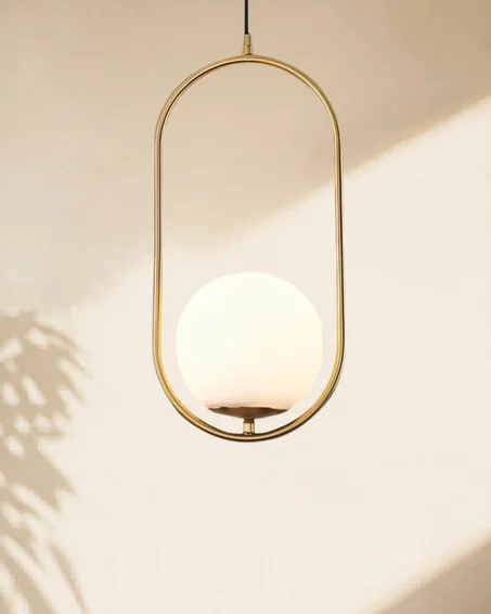 Suspension Lustre Verre Mode