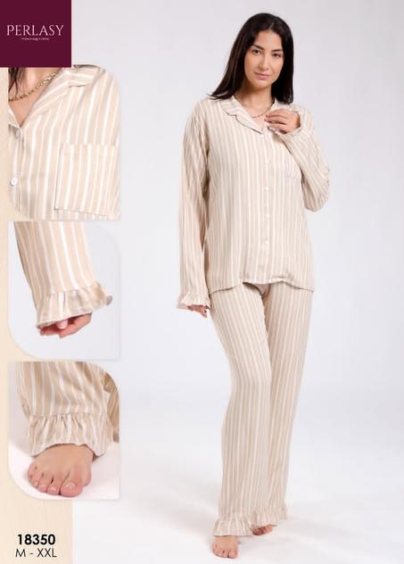 Pyjama rayé tendance