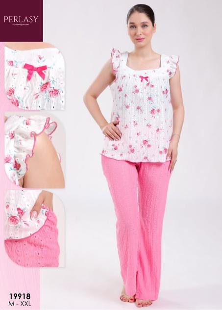 Pyjama fleurie petits manches