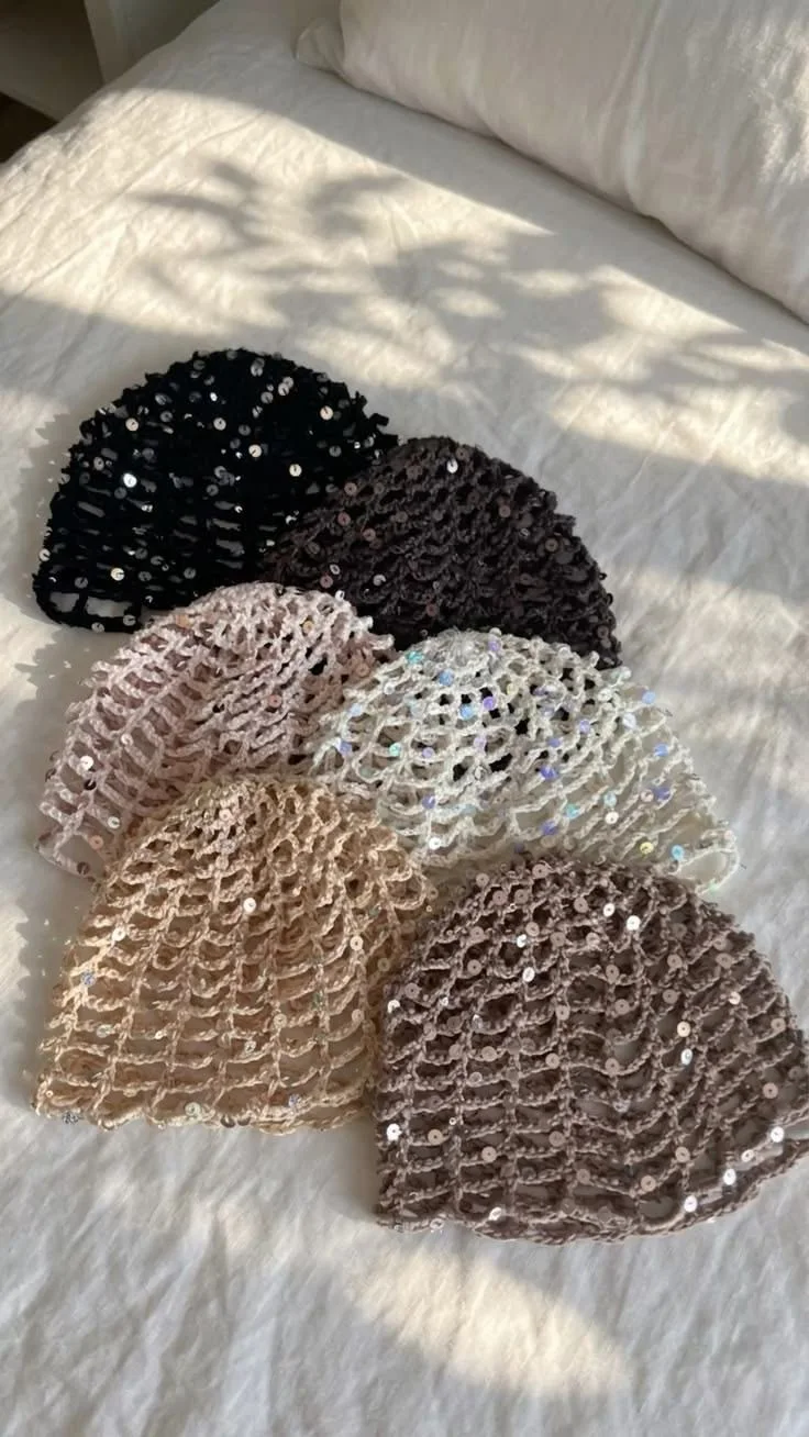 Handmade Crochet Summer Beanie 🌿