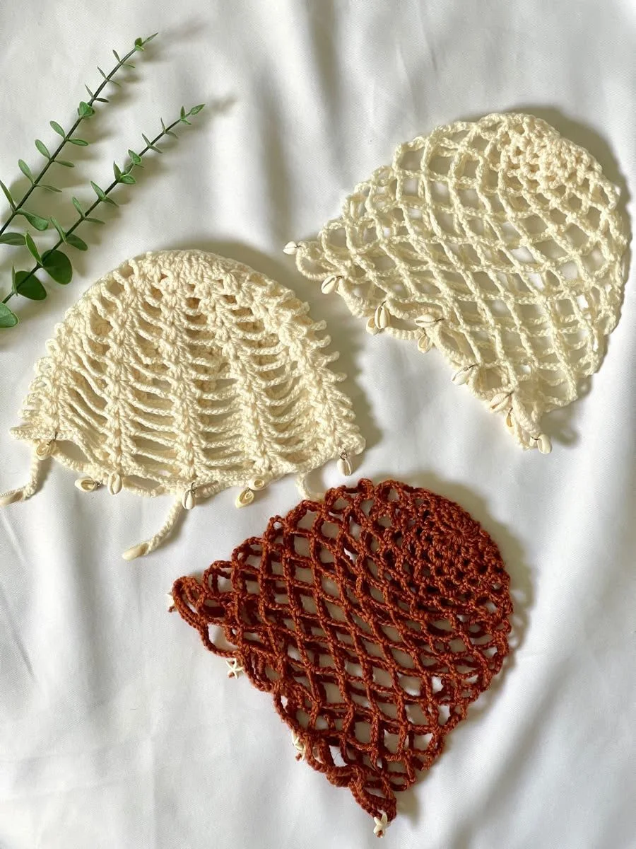 Handmade Crochet Summer Beanie 🌿