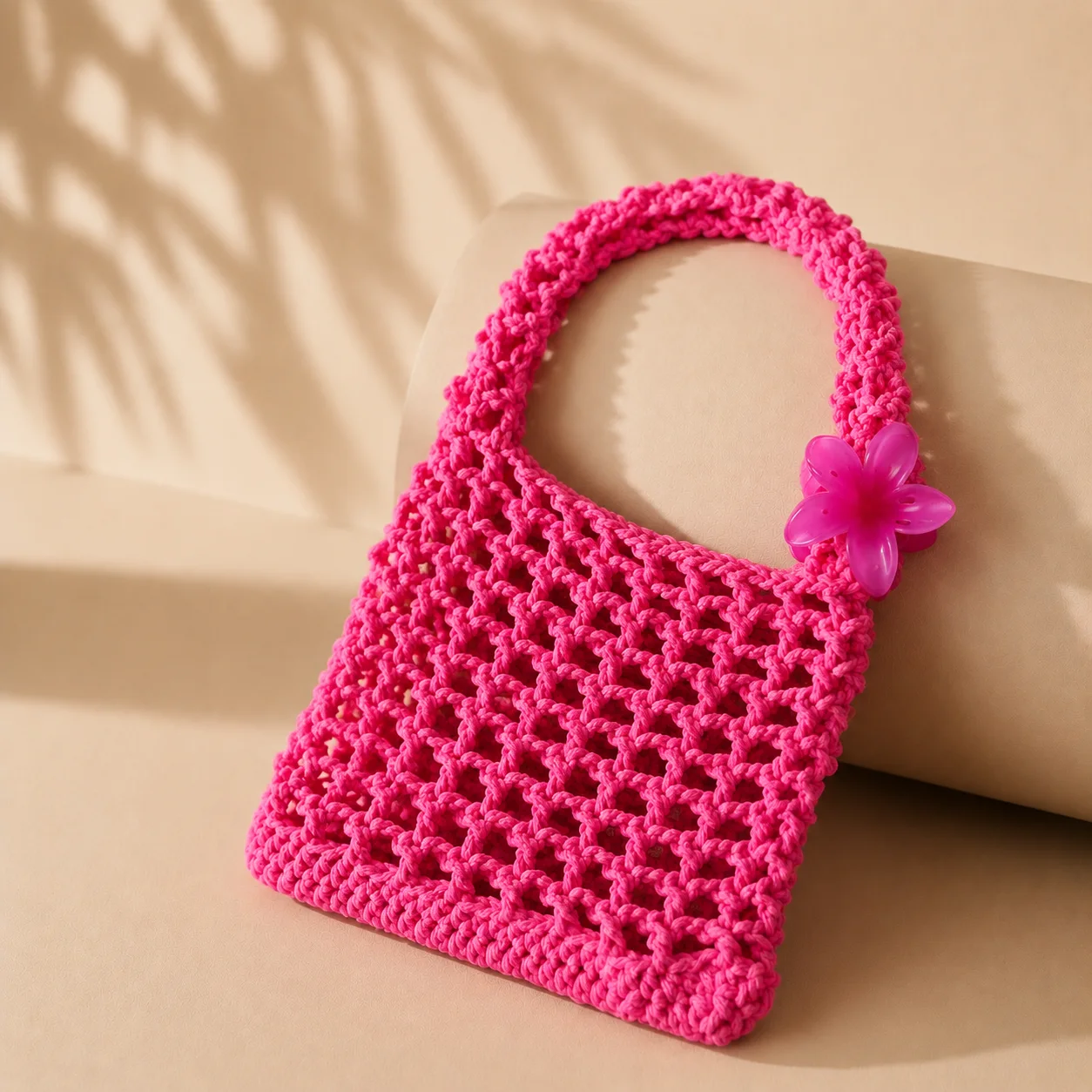 Crochet Mini Tote Bag