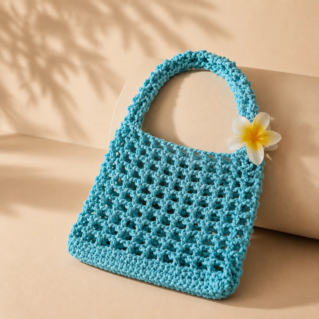 Crochet Mini Tote Bag