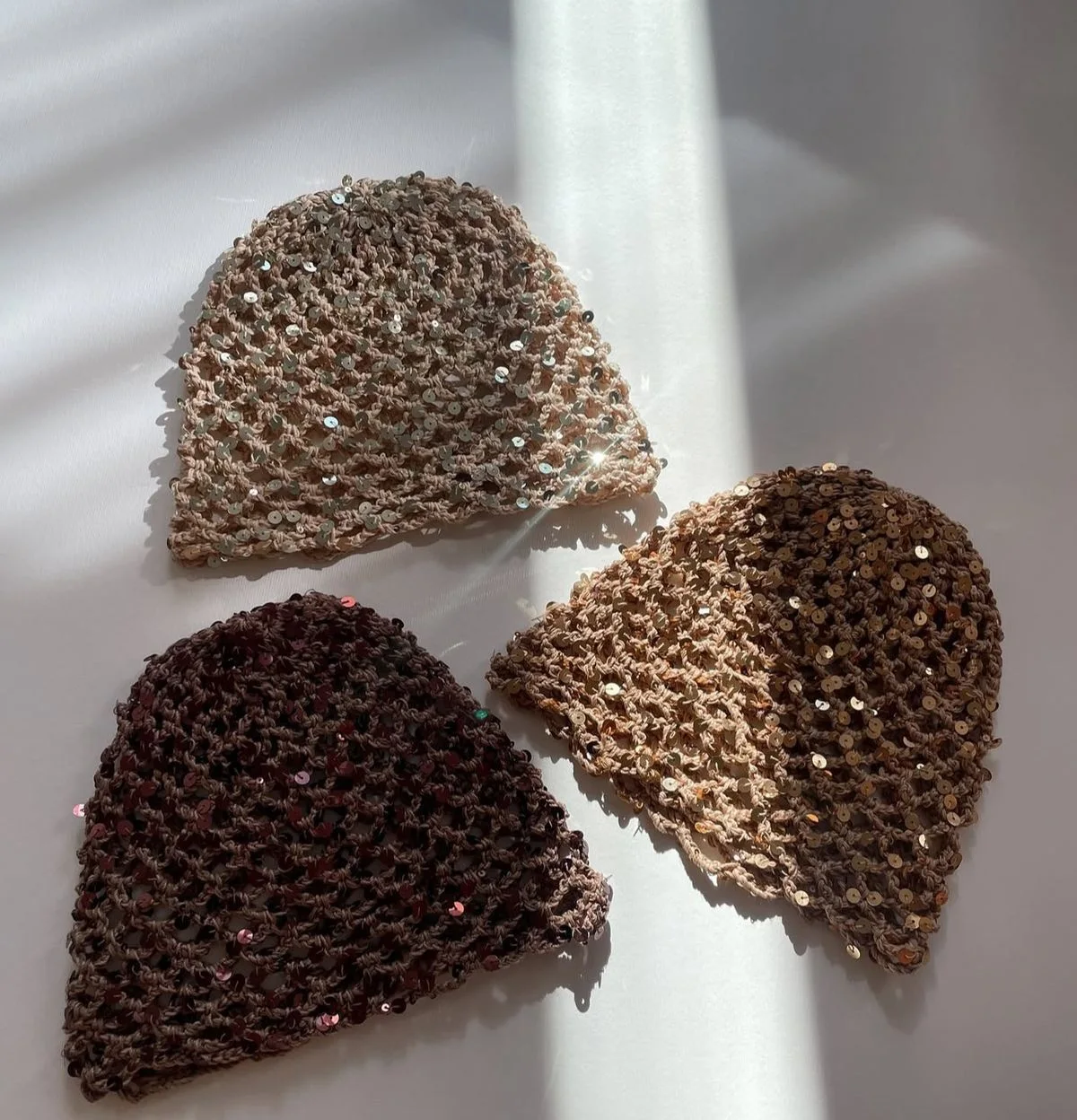 Handmade Crochet Summer Beanie 🌿