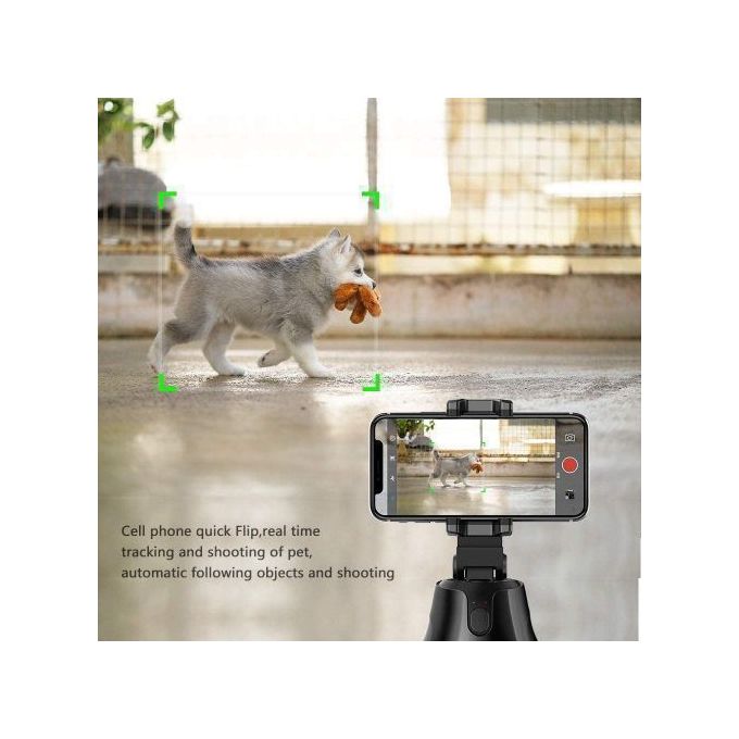 Apai Genie Suivi automatique du visage et des objets Support de caméra de tir intelligent Caméra Cature 360 ​​°