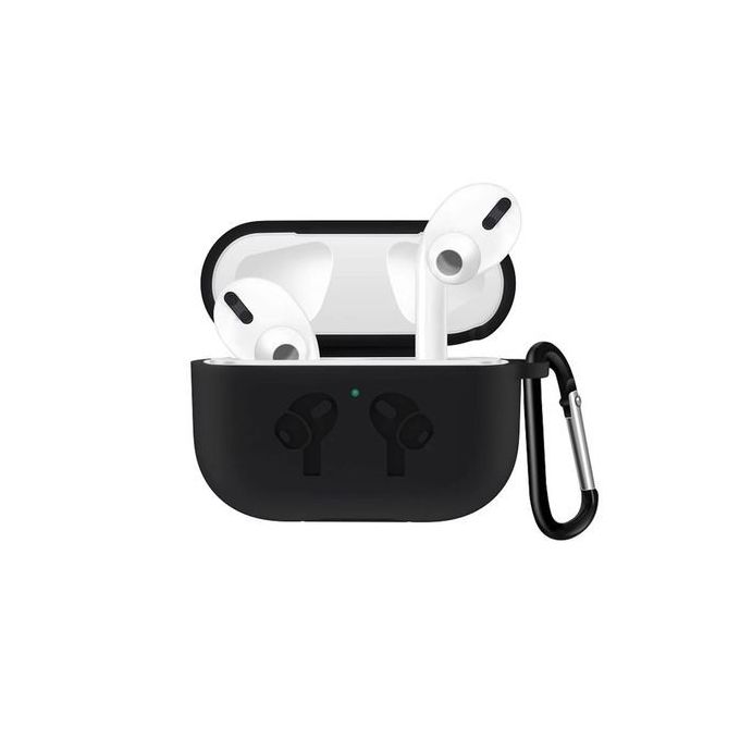 Coque protection en silicone pour Airpods Pro 3 pochette Noir