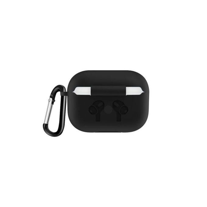 Coque protection en silicone pour Airpods Pro 3 pochette Noir