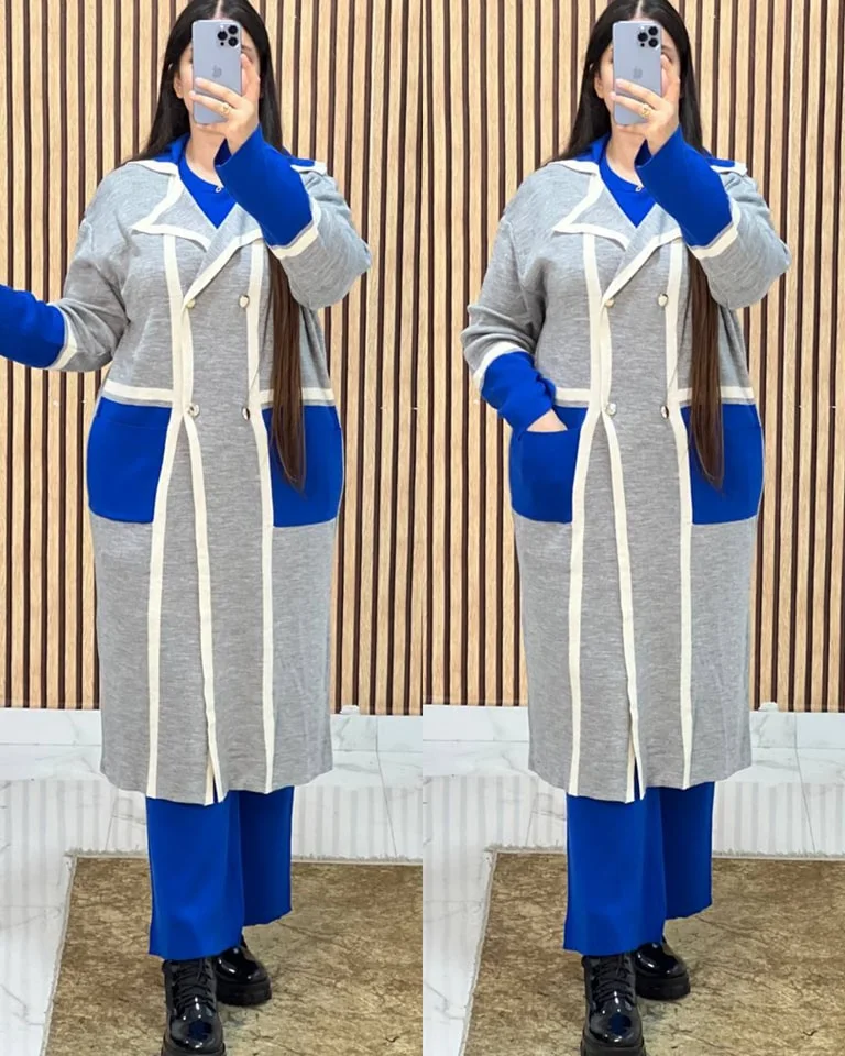 GRIS ET BLEU