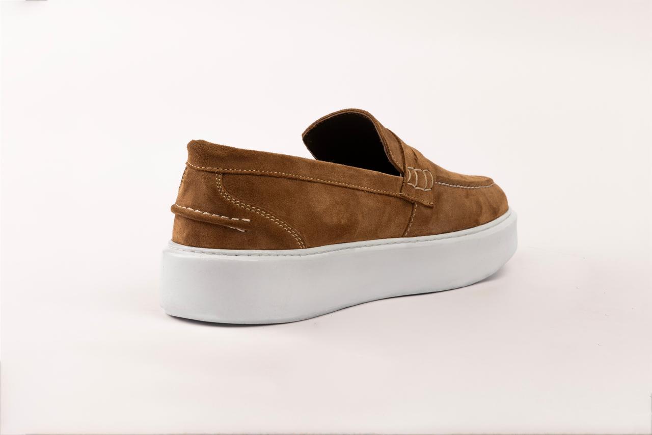 CASUAL MOCASSIN EN DAIM ORIGINAL