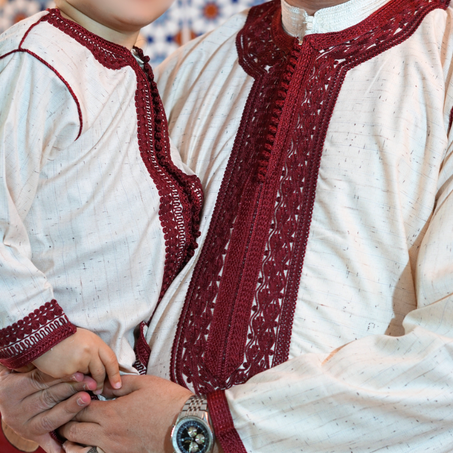 طقم الأبوة + بلغة هدية 🎁 (ڭرونة)