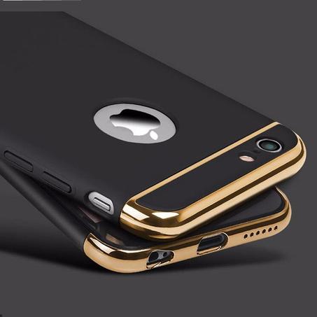 Deluxe Ultra Thin Shockproof Cover Case for Apple iPhones  (Luxury Edition)