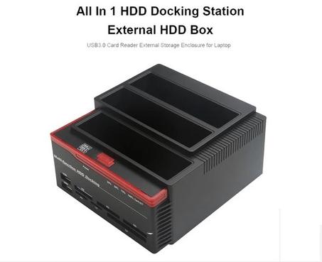 Dual Bay IDE/SATA Hard Drive Docking Station