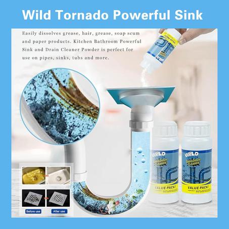 Powerful Sink Drain Cleaner