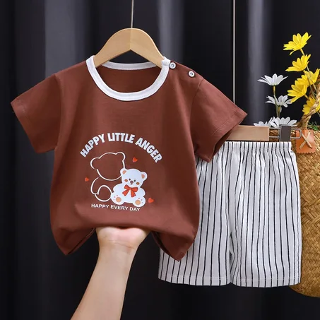 طقم من القطن  صيفي