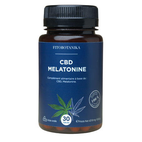 CBD MELATONINE - Boite de 30 gélules