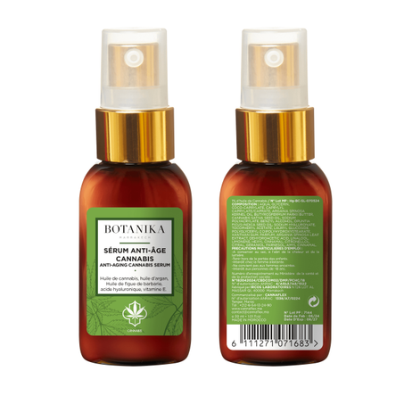 Sérum Anti-Âge au CBD – Huile de Cannabis & Argan | 30ml