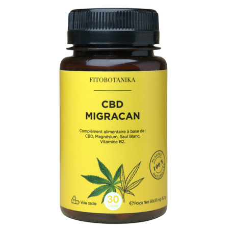 CBD MIGRACAN - Boite de 30 gélules