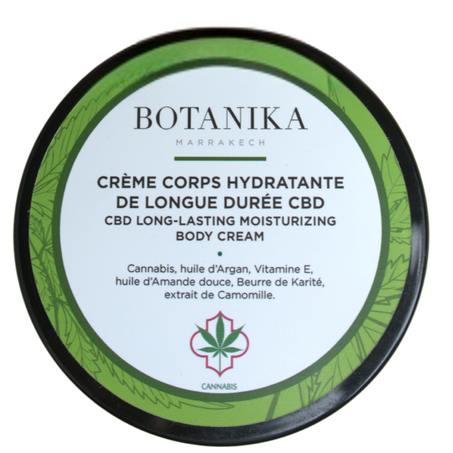 Crème Corps Hydratante Longue Durée au CBD