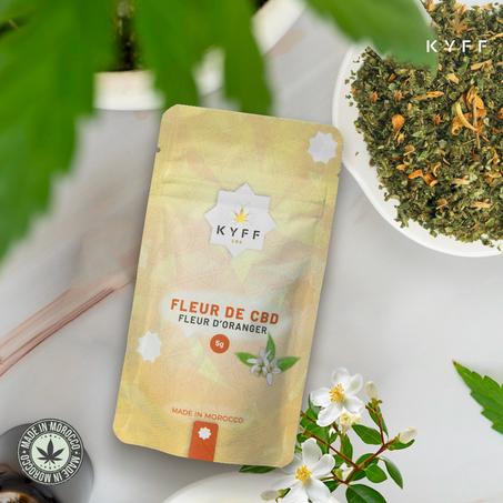 Infusion de fleur de CBD à la fleur d’oranger