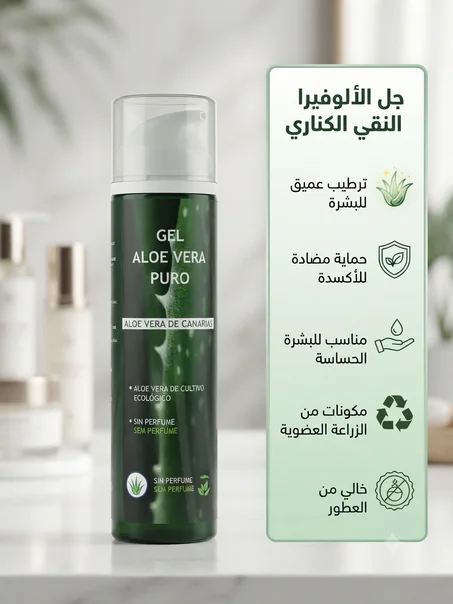 Gel Aloe vera puro