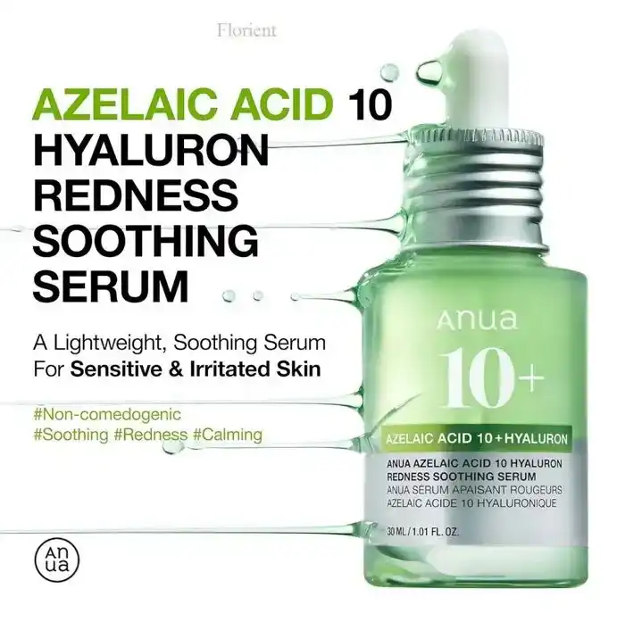 Sérum - Anua - Acide azélaïque 10% - Hyaluronique - 30 ml