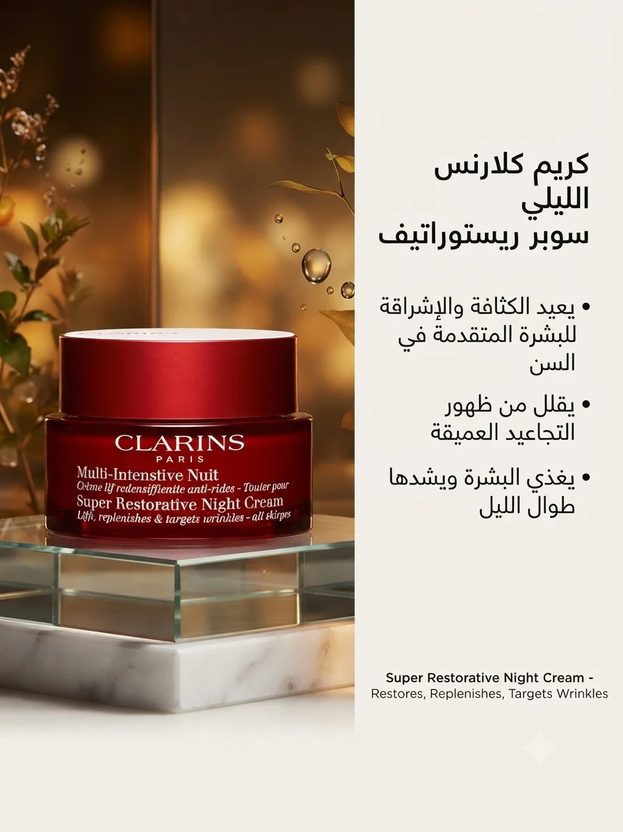 ClLARINS Creme nuit lift