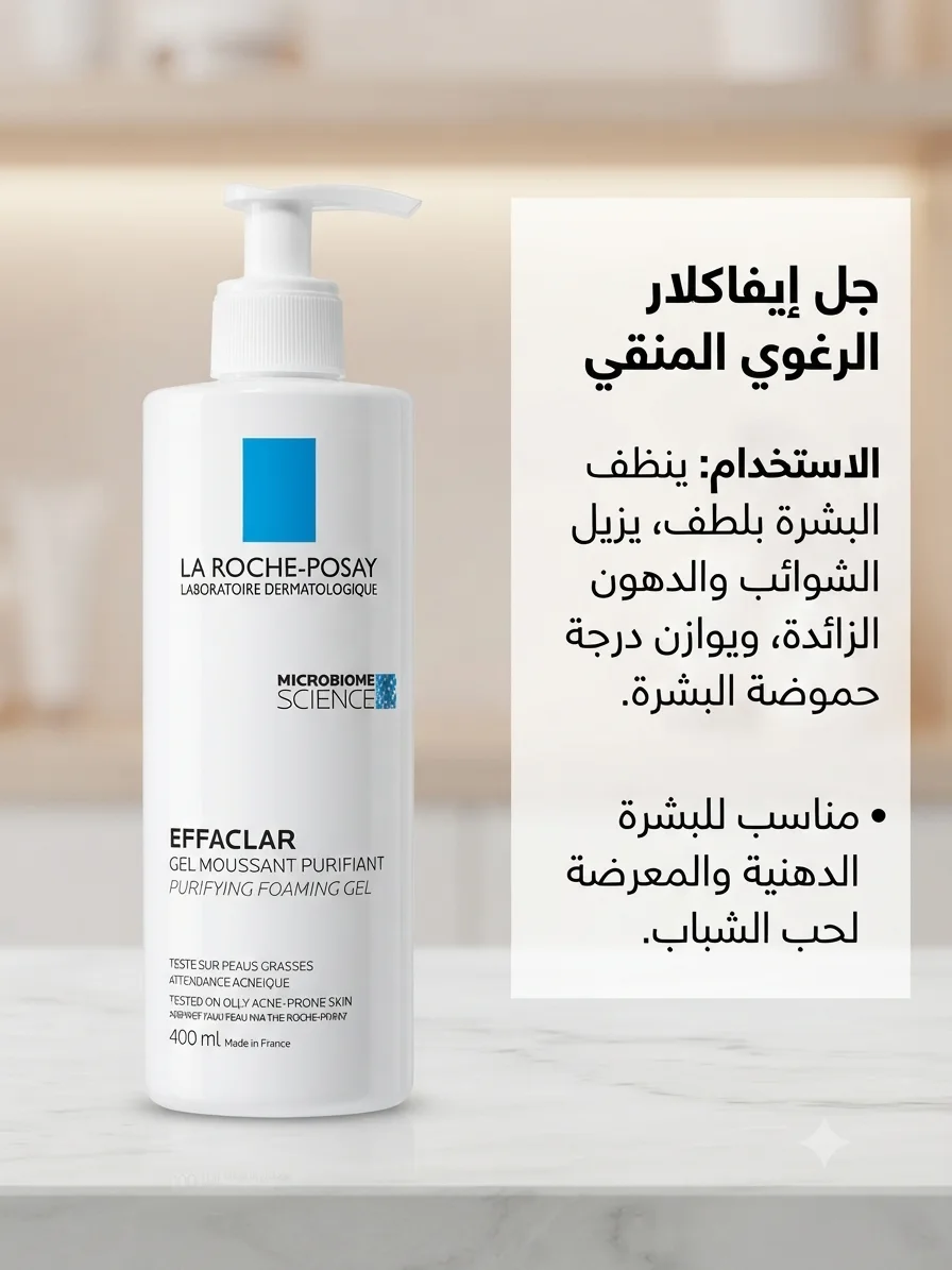 La Roche Posay gel netoyant