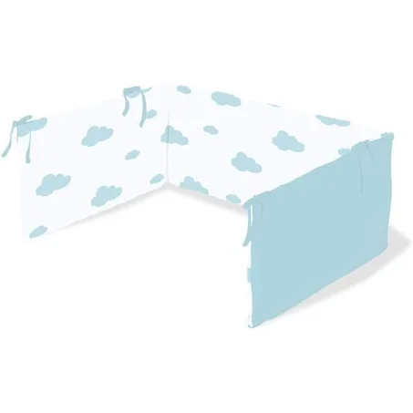 Trampoline avec filet FUNNI 250 Bleu Glacier