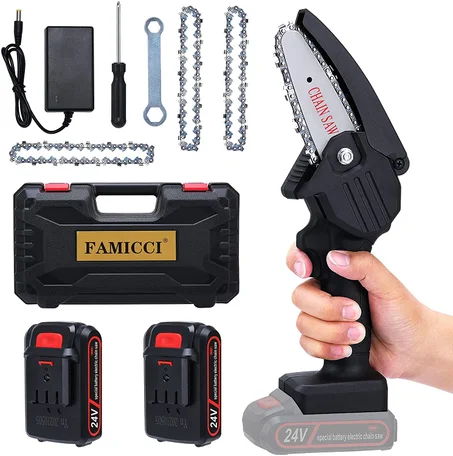Chainsaw Mini Tronçonneuse électrique 2