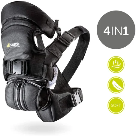 4 way Carrier Black Porte-bÃ©bÃ© ergonomique