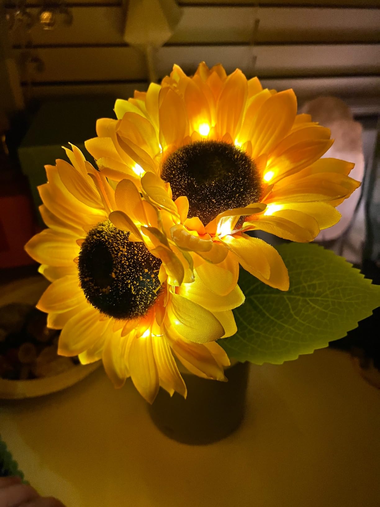 Sunflower LED Table Lamp USB Rechargeable