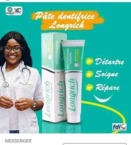PÂTE DENTIFRICE LONGRICH