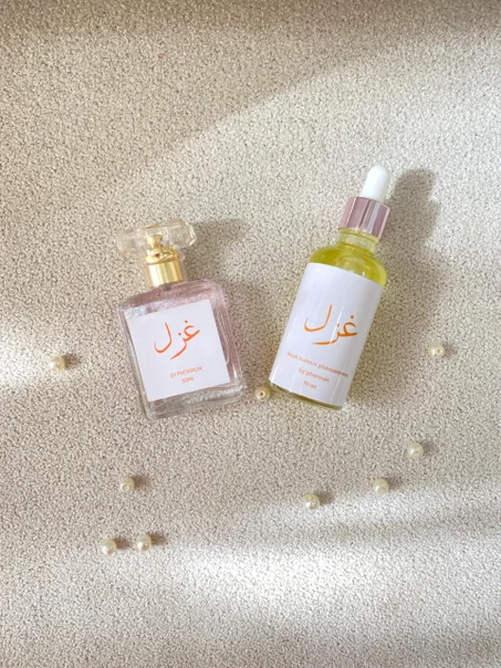 تشكيلة غزل بربحة الباودر و الورد الناعم 💛العطر للي يعطيك شعور النعومة و الثراء