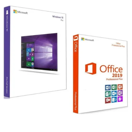 Microsoft Windows 10 Pro + Office 2019 Professional Plus