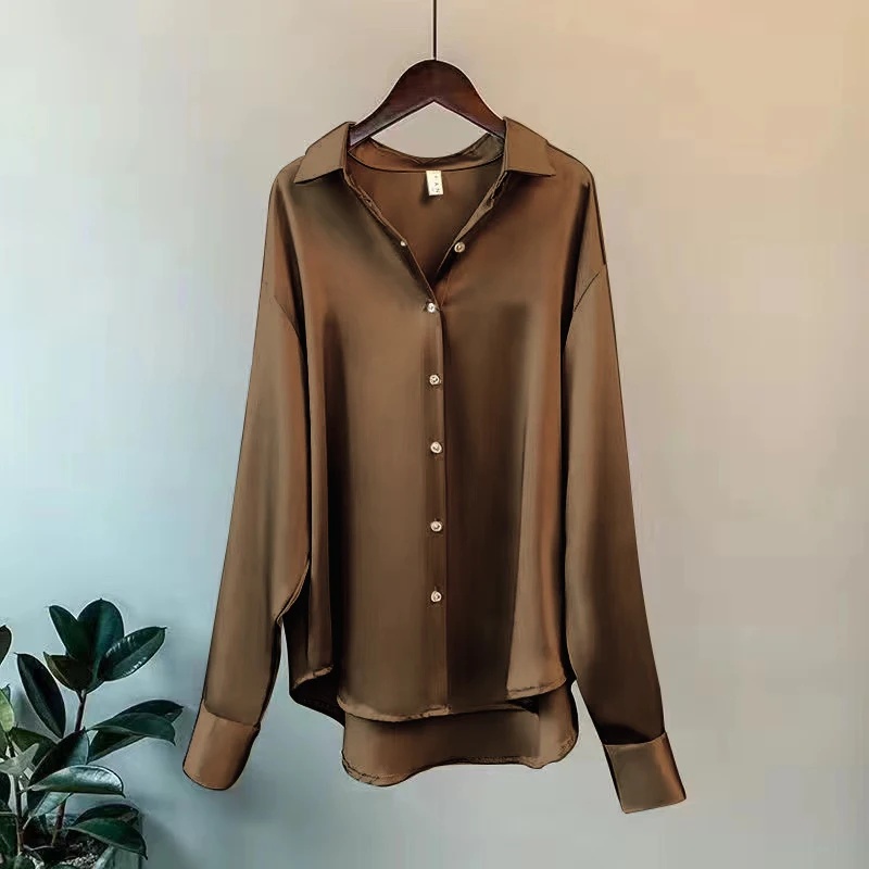 Élodie Lavin | Satin Blouses