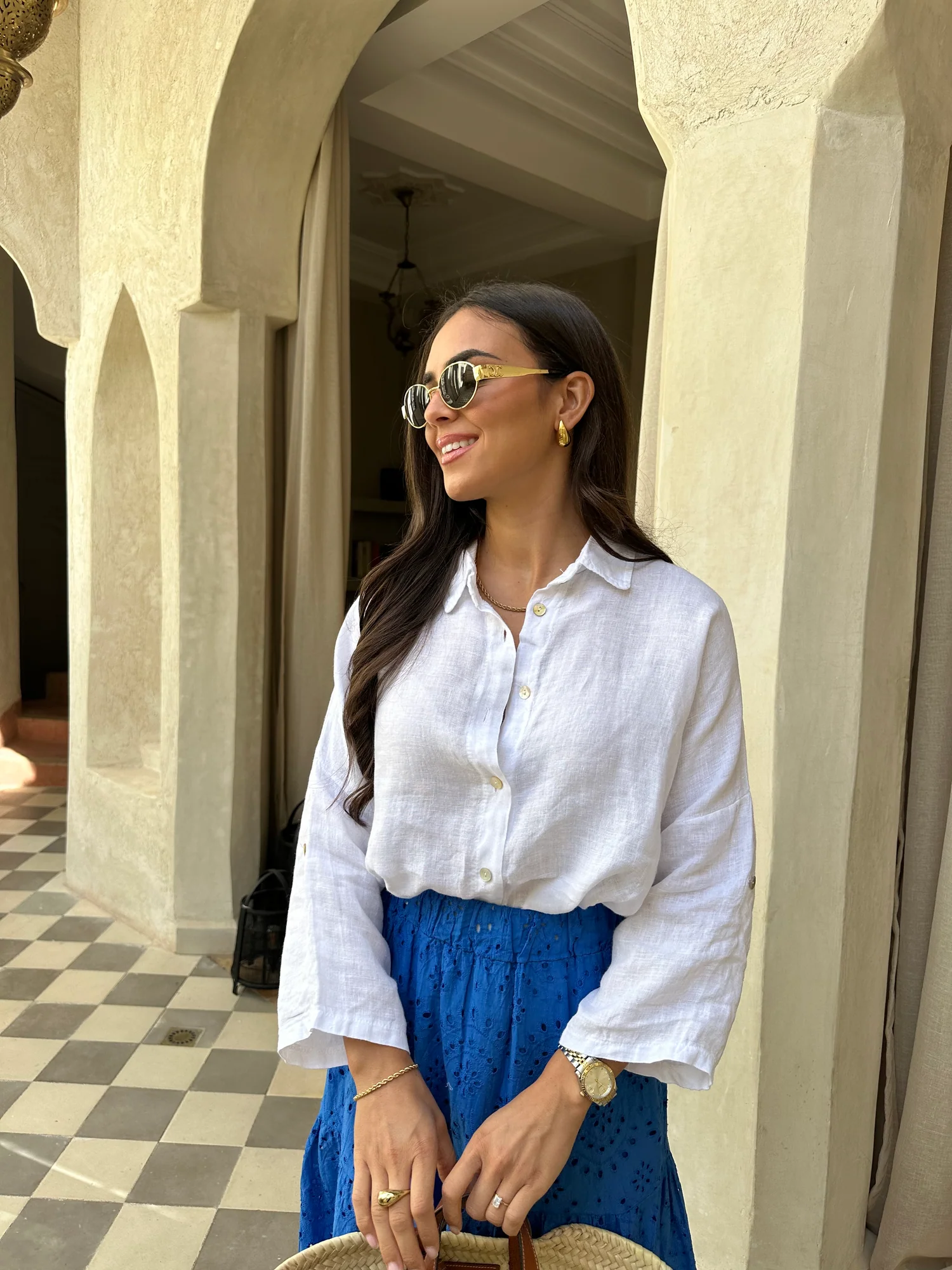 KIM Linen white Ensemble