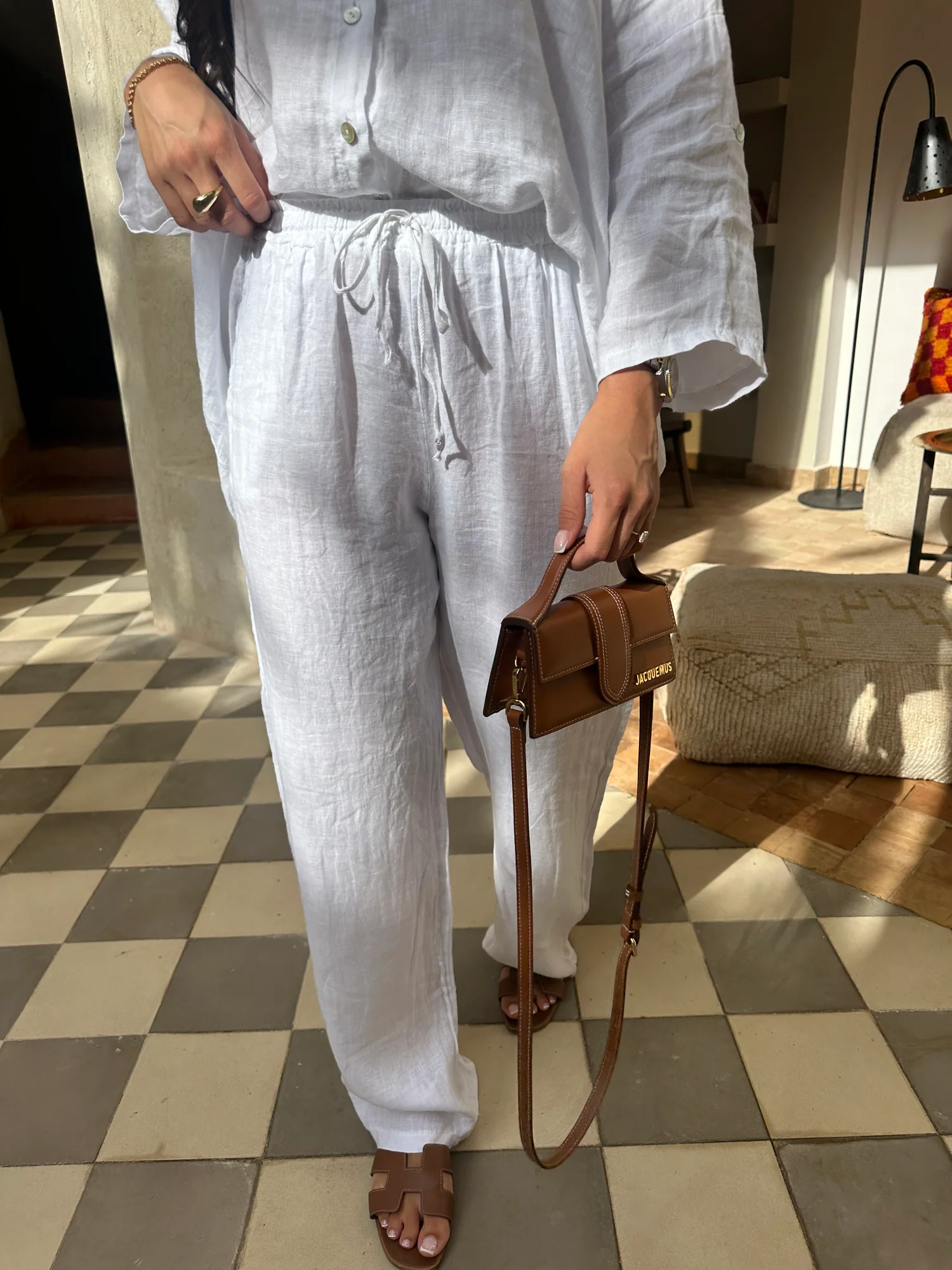 KIM Linen white Ensemble