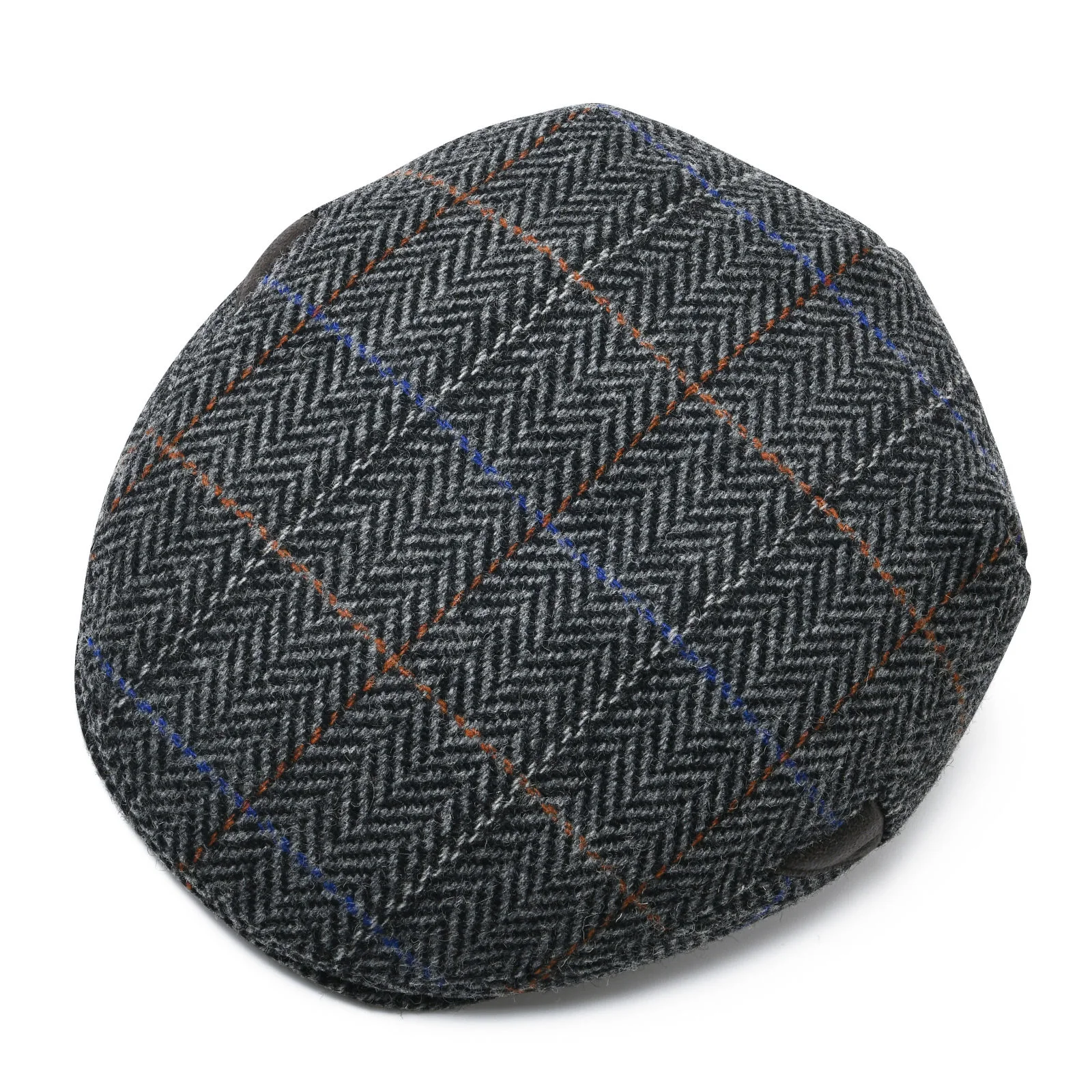 Casquette Irlandaise Plate en Laine pour Homme