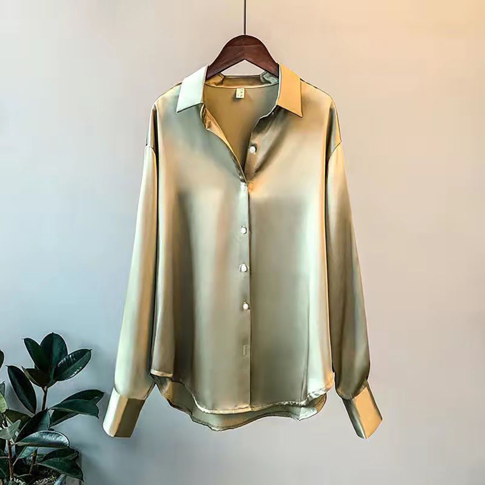 Élodie Lavin | Satin Blouses