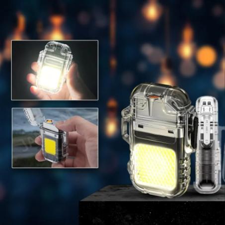 ولاعة إلكترونية متعددة الوظائف وقابلة لإعادة الشحن