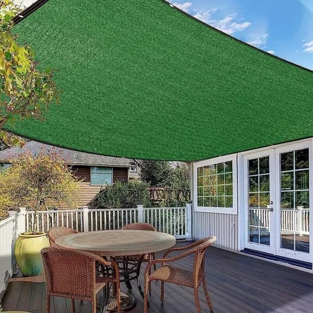 Tissu d'ombrage pratique pour extérieur