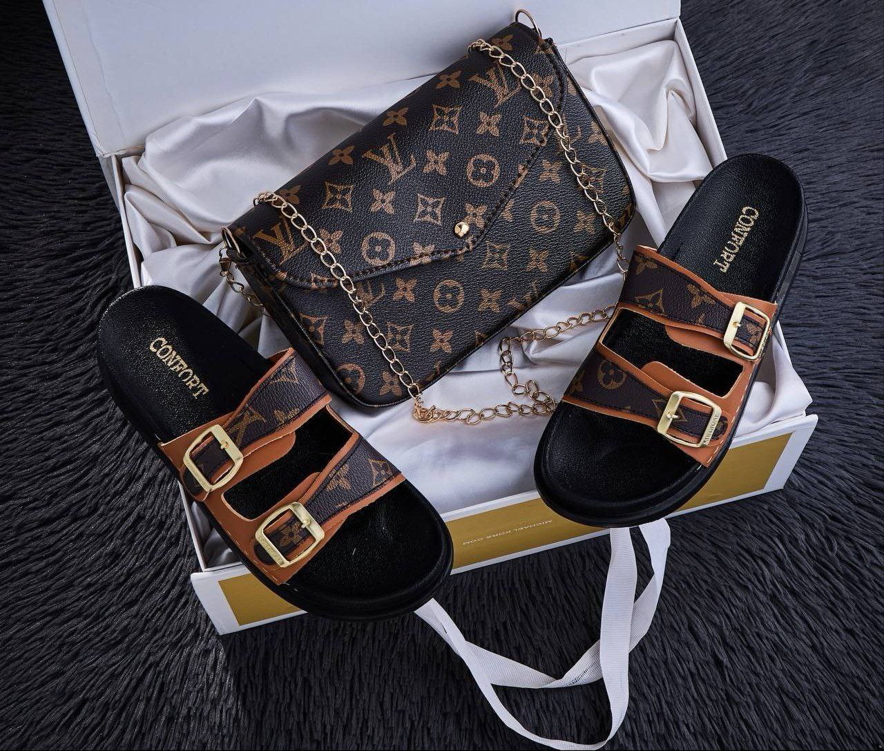 PACK SAC  LV + SANDAL
