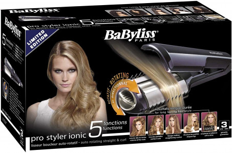 Lisseur à cheveux BaByliss 9000 Sans Fil De Haut rendimiento.160°c