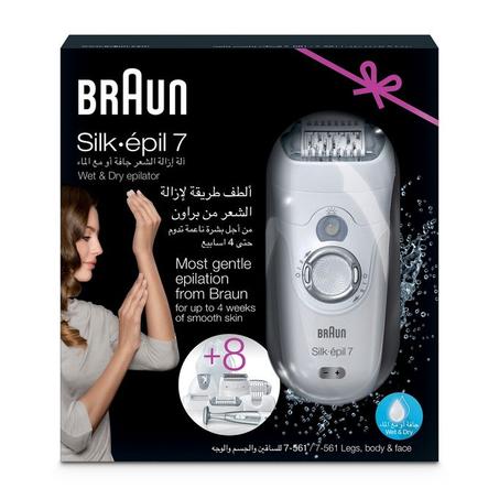 Braun Épilateur Wet & Dry Séries Silk-Épil 7