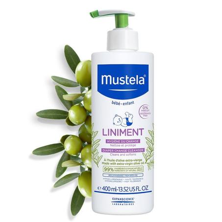 Mustela Liniment naturel, soin du change pour bébé à l'huile d'olive
