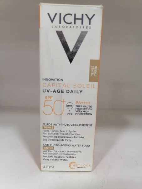 vichy 50+ واقي الشمس