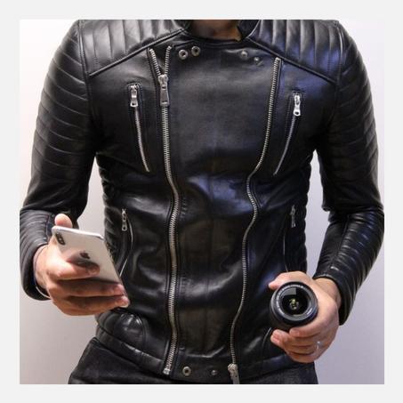 Jaquettes en cuir véritable - Modèle 10