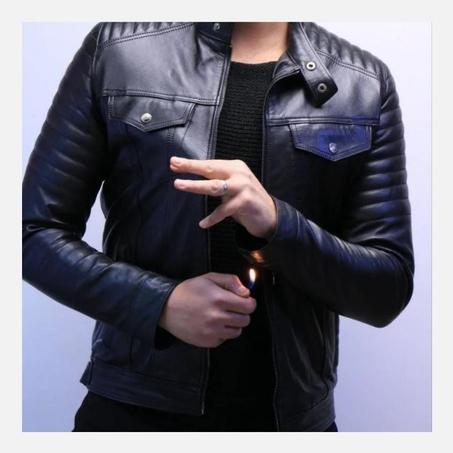 Jaquettes en cuir véritable - Modèle 15